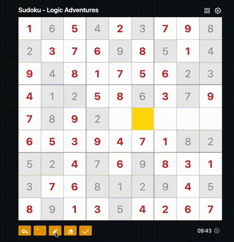 How to play sudoku - pencil notes